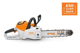 MSA 220 14" with battery & charger  -  STIHL's MOST POWERFUL CORDLESS CHAINSAW