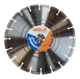 12" (300mm) Golz G2A Granite/Very Hard Material Blade